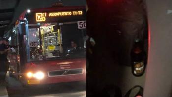 Fue cesado el chofer de Metrobus que conducía y bebía cerveza