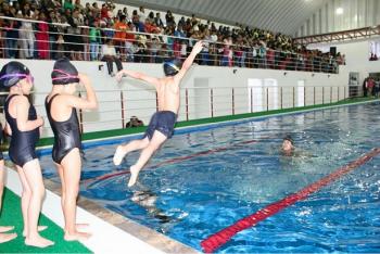 INAUGURAN ALBERCA SEMIOLÍMPICA EN SAN FRANCISCO TLALTENCO