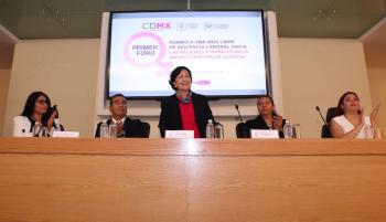 Presenta CDMX protocolo contra acoso y hostigamiento laboral y/o sexual