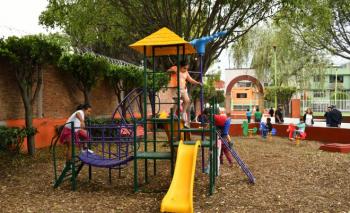 NUEVOS JUEGOS INFANTILES EN PARQUE DE LA COLONIA TEZOZOMOC