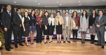 Llaman juzgadores a eliminar violencia de género para fortalecer la democracia