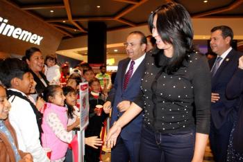 RECONOCE GRUPO CINEMEX TRABAJO DE LA DELEGACIÓN IZTAPALAPA EN MATERIA DE PROTECCIÓN CIVIL