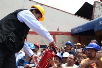 REFORZARÁN PROTECCIÓN CIVIL EN LOS 39 MERCADOS DE CUAUHTÉMOC