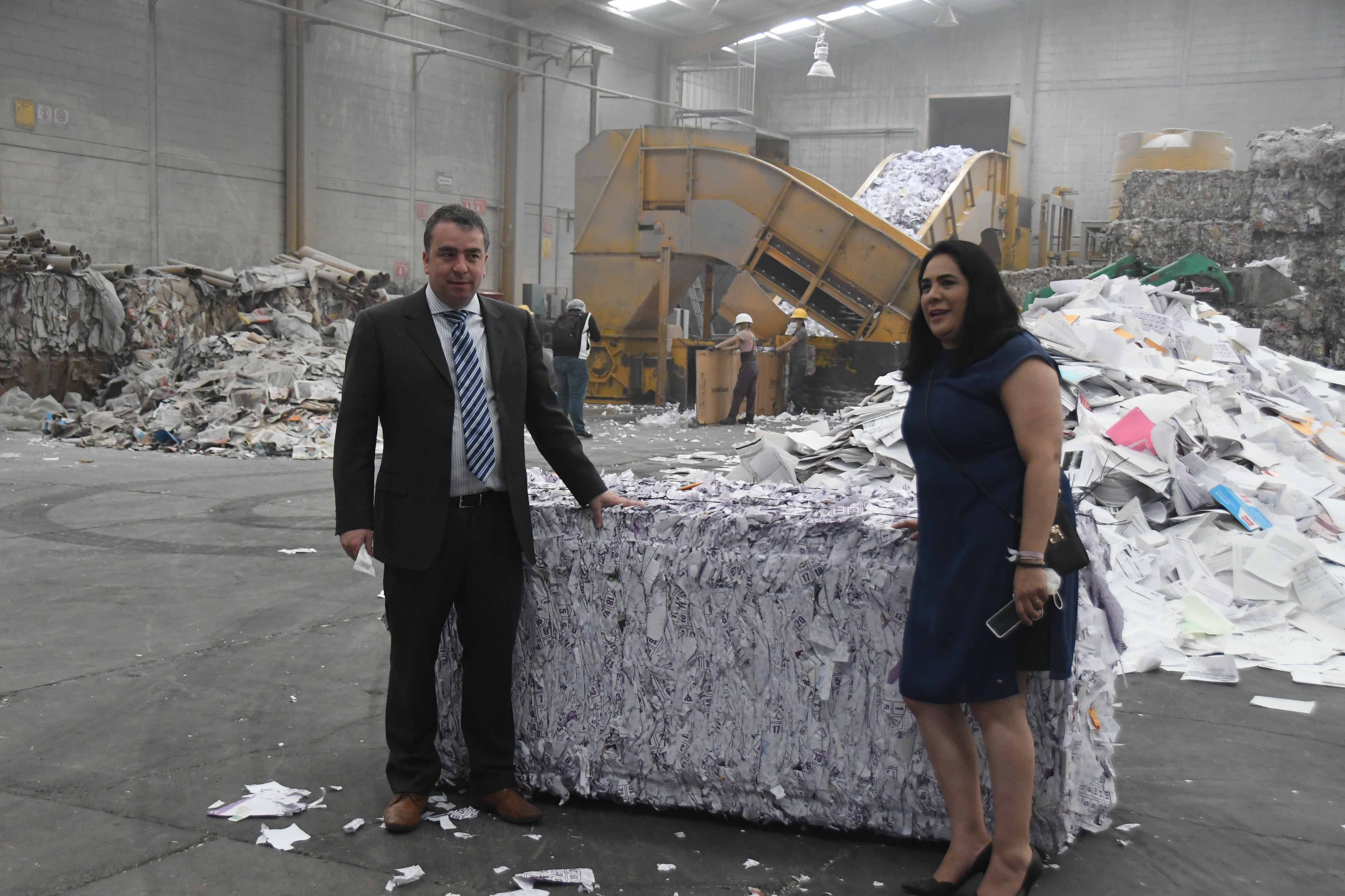 IECM destruye y recicla material electoral