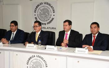 Recibe ALDF iniciativas que envió Jefe de Gobierno para endurecer penas contra narcomenudeo