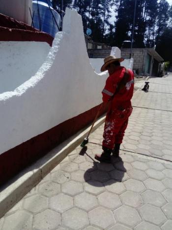 Jornada antigrafitti, en la colonia Las Cruces