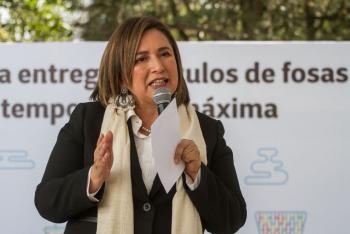 Renuncia Xóchitl Gálvez a Miguel Hidalgo