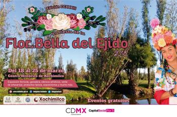 ESTE FIN DE SEMANA INICIAN DÍAS DE FIESTA, EVENTOS RECREATIVOS Y FERIAS TRADICIONALES EN XOCHIMILCO