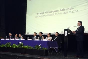 Colaboración INE-IECM, la base para la organización de un proceso electoral exitoso en la CDMX: consejero Mario Velázquez Miranda