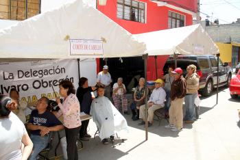 LA DELEGACIÓN ÁLVARO OBREGÓN REALIZÓ  JORNADA DE SALUD EN LA COLONIA LIBERALES DE 1857