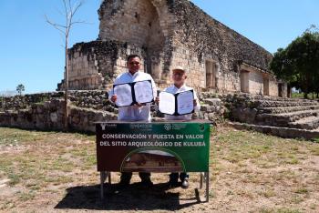 INAH y gobierno de Yucatán firman convenio para poner en valor las principales zonas arqueológicas de la entidad