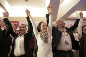 SHEINBAUM ARRANCA CAMPAÑA Y PROMETE DISMINUIR DESIGUALDADES
