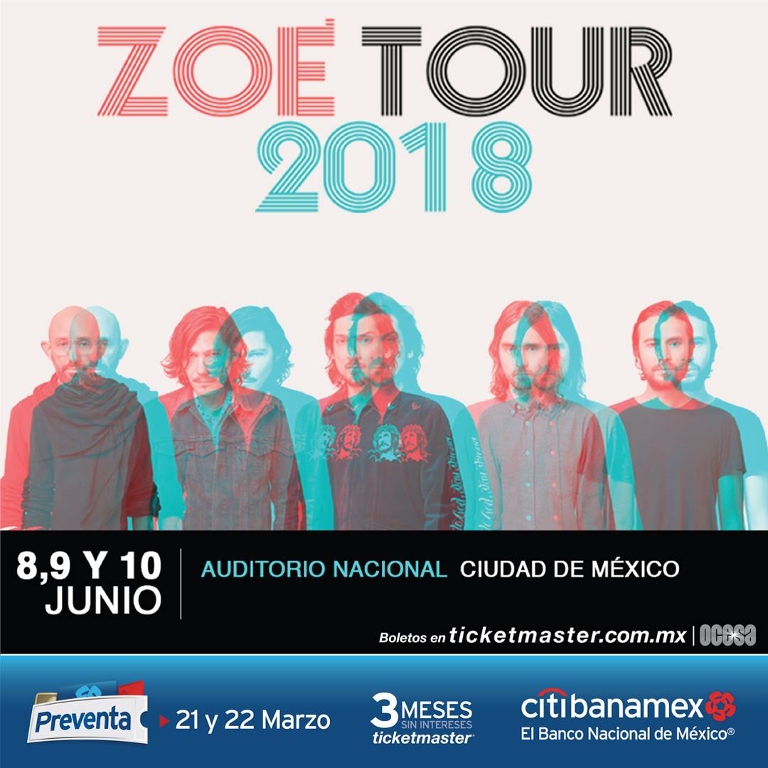 Zoé regresa a los escenarios con nuevo disco, Aztlán, y una impresionante gira que los llevará a varias plazas de México