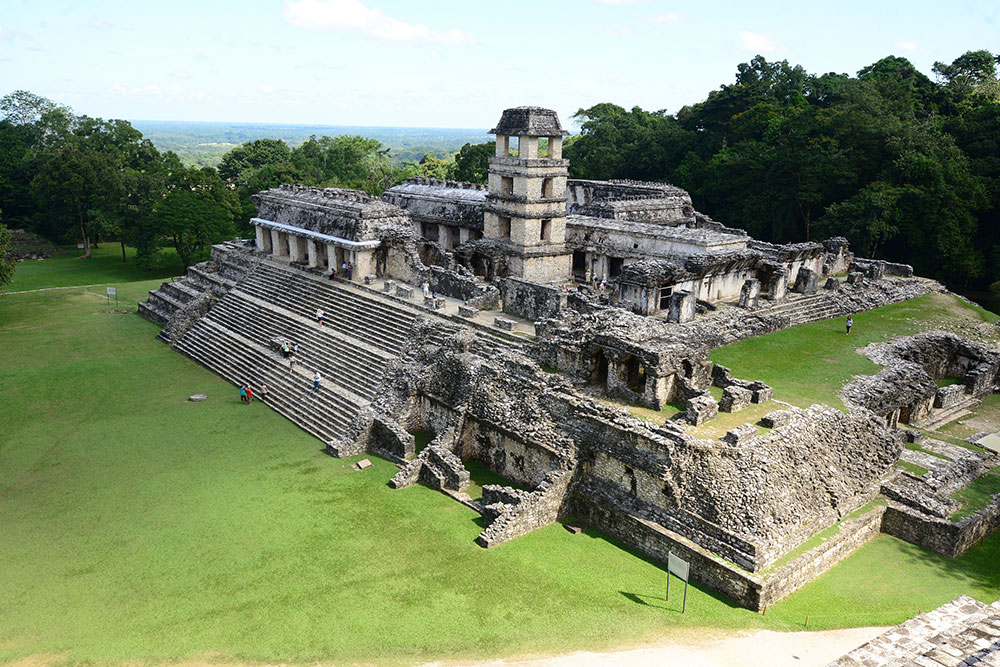 Alistan trabajos de conservación en el Palacio y la Tumba de Pakal, en Palenque