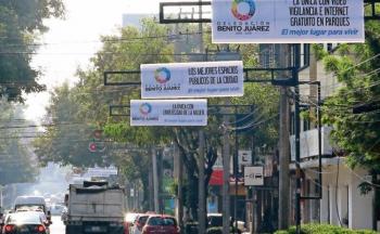 En plena veda electoral, la delegación Benito Juárez promociona sus acciones de Gobierno