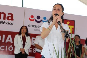 CLAUDIA SHEINBAUM VISITA XOCHIMILCO