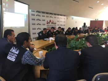 INFORMAN EN CUAUHTÉMOC SOBRE ACCIONES VINCULADAS CON EL GOBIERNO DE LA CDMX EN SEGURIDAD