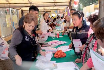 REALIZA DAO FERIA DE DETECCIÓN OPORTUNA DEL CÁNCER