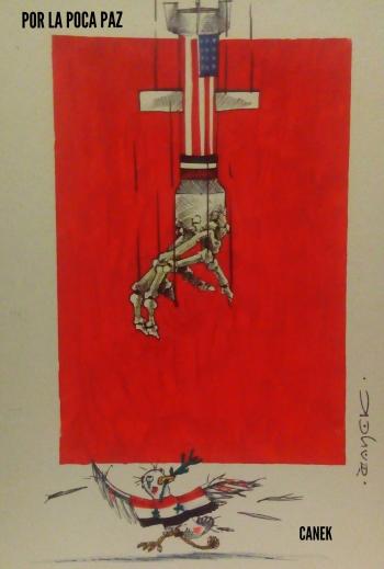 El Cartón por Canek Leyva "Por la Poca Paz"