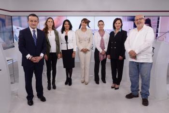 En ejercicio democrático, debaten aspirantes a Jefatura de Gobierno de la CDMX