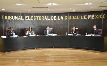 Instruye TECDMX distribuir lugares para colocación de propaganda entre partidos políticos y candidaturas sin partido