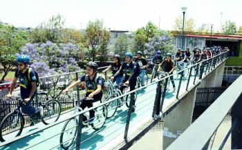 RECONOCE LA UNAM A CICLISTAS FRECUENTES DE SU PROGRAMA BICIPUMA