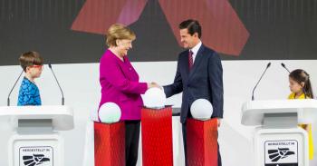 Inauguración del Pabellón de México en la Feria Industrial de Hannover 2018