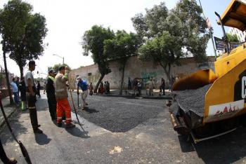 TERMINAN TRABAJOS DE REENCARPETAMIENTO EN CALLES DE SAN SIMÓN, PAULINO NAVARRO Y TRÁNSITO