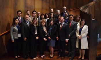 Suscriben Plan de Trabajo 2018-2019, autoridades sanitarias reunidas en Chile