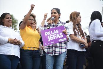 REÚNEN BARRALES Y QUIROGA A 30 MIL IZTAPALAPENSES EN ARRANQUE DE CAMPAÑA