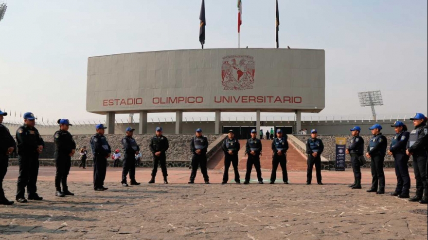Prepara SSP-CDMX Operativo Estadio Seguro para partidos América-Pumas