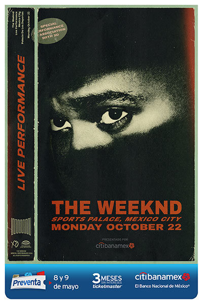 The Weeknd anuncia concierto en México