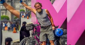 Desaparece ciclista alemán en México