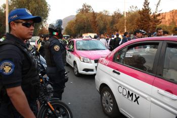 APLICA SSP-CDMX OPERATIVOS CONTRA TAXIS PIRATAS