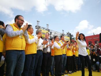 El PRD celebra 29 años de vida con macro evento en la Plaza de la República