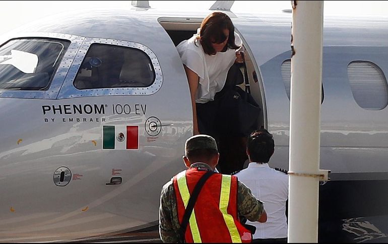 Margarita Zavala, gastó 241 mil pesos en un taxi aéreo