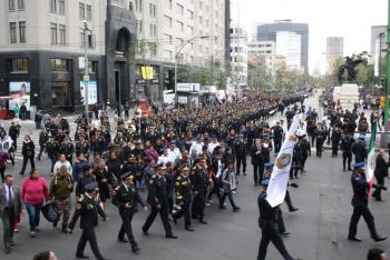 RINDEN HOMENAJE A HÉROES CAÍDOS EN CUMPLIMIENTO DE SU DEBER