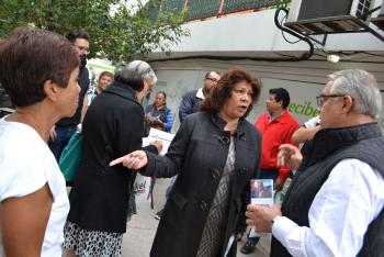 Vecinos de San Simón Ticumac solicitan a Carlos Girón, rescate de espacios públicos