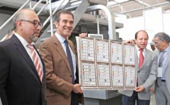 INE inicia impresión de boletas para elección presidencial