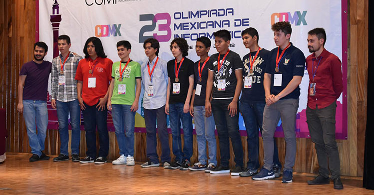 Politécnicos obtienen oro y bronces en la 23 olimpiada mexicana de informática