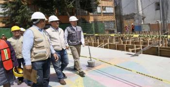SEP instruye acelerar trabajos de reconstrucción en escuelas