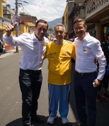 SANTIAGO TORREBLANCA, CANDIDATO POR EL FRENTE AL 20 LOCAL, SOLICITA RAZONAR VOTO PARA EVITAR QUE CRIMEN ORGANIZADO PENETRE EN LAS ESTRUCTURAS DE GOBIERNO