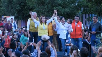 URGE EN IZTAPALAPA RECONSTRUCCIÓN DE ESCUELAS AFECTADAS POR SISMO, COINCIDEN BARRALES Y QUIROGA