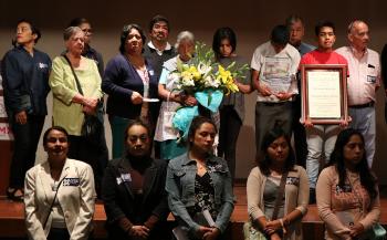 CEDA REALIZA HOMENAJE PÓSTUMO A POLICÍA
