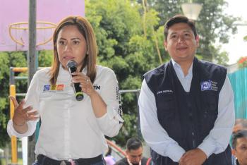 KAREN QUIROGA PROMOVERÁ EL AHORRO DE AGUA EN UNIDADES HABITACIONALES