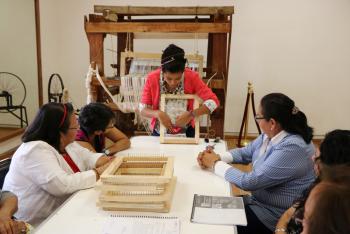 IMPARTIRAN TALLER DE TELAR ARTESANAL EN XOCHIMILCO