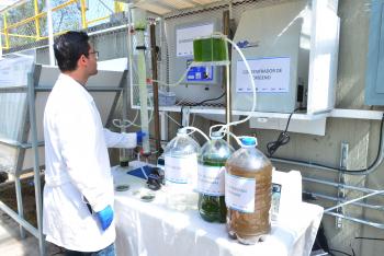 INAUGURAN EN LA UNAM PLANTA DE TRATAMIENTO DE AGUA, ÚNICA EN EL MUNDO