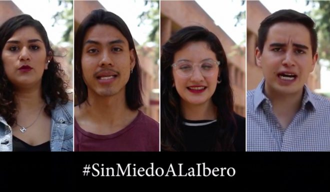 Alumnos de la Ibero piden diálogo con candidatos