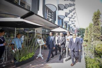 REALIZAN AUTORIDADES DEL GCDMX Y DELEGACIÓN CUAUHTÉMOC RECORRIDO POR LA ZONA ROSA