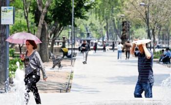 Persisten las temperaturas altas en CDMX